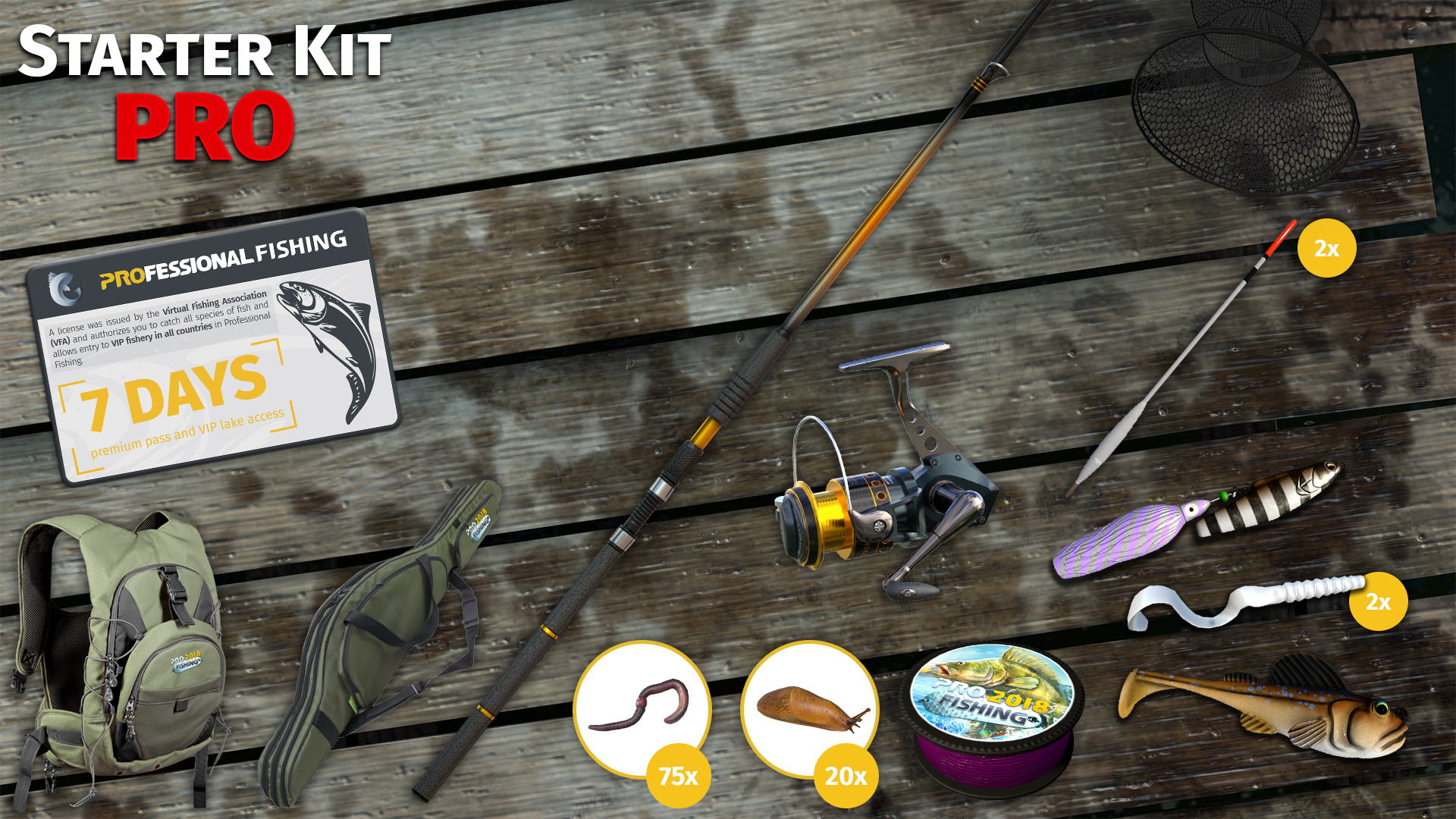 Professional Fishing - Starter Kit Pro DLC Steam CD Key [$ 1.02]
