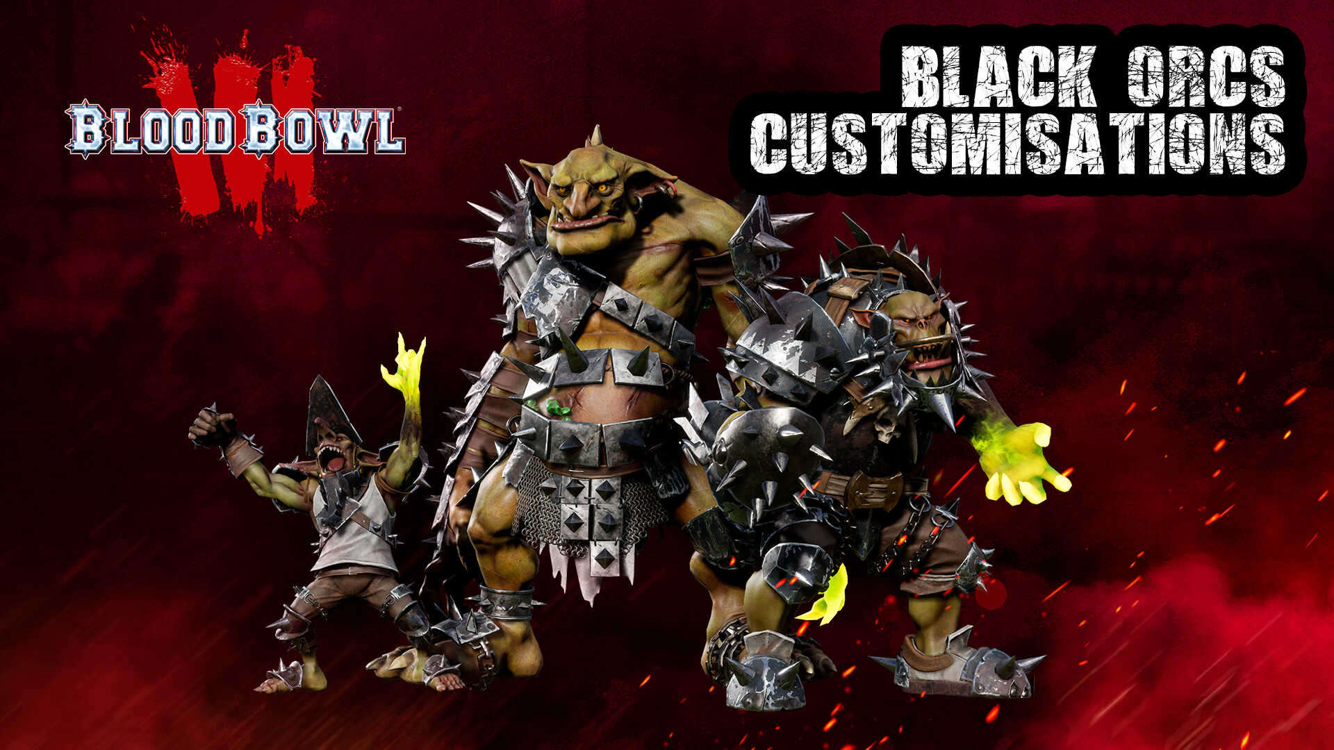 Blood Bowl 3 - Black Orcs Customizations DLC Steam CD Key [$ 3.82]