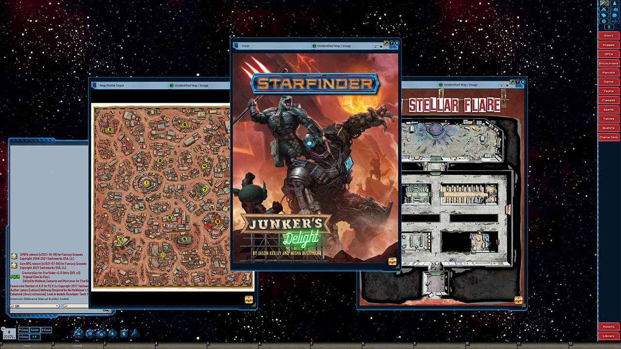 Fantasy Grounds - Starfinder RPG - Junker's Delight Steam CD Key [$ 2.41]