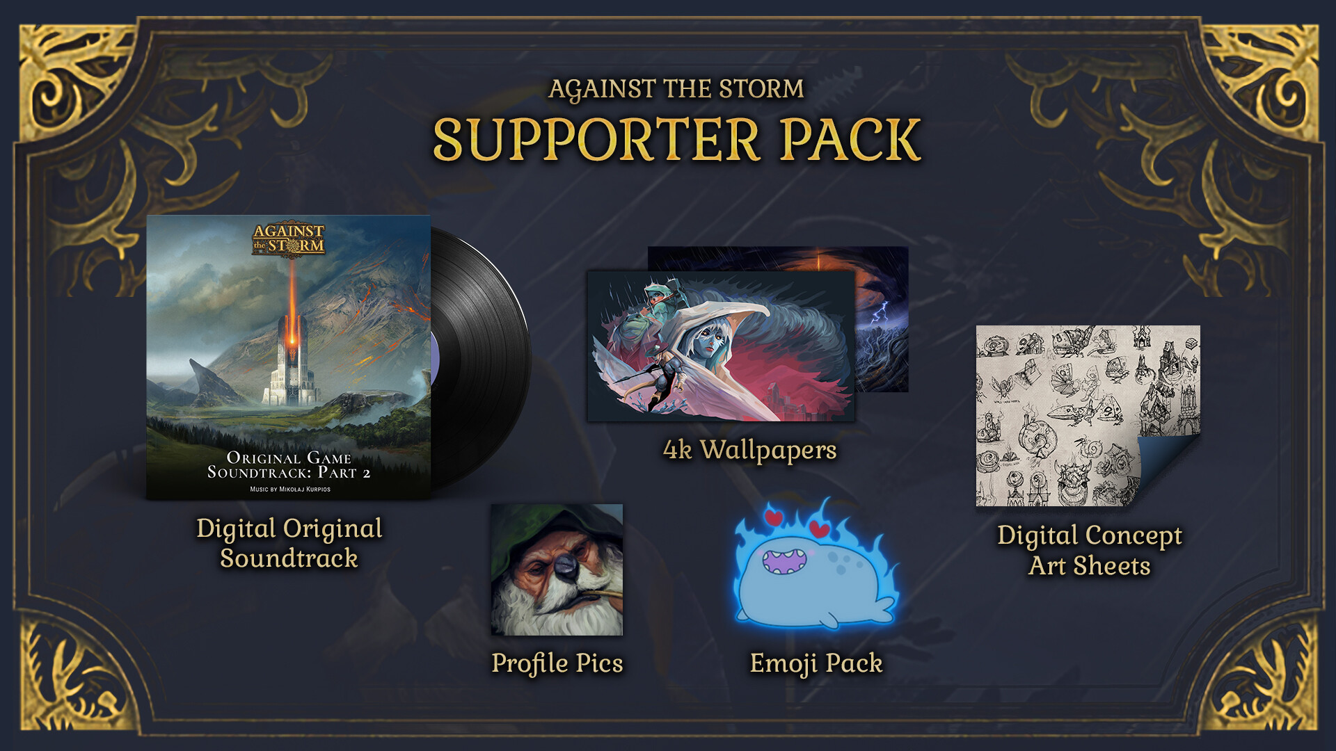 Against the Storm - Supporter Pack DLC Steam CD Key [$ 7.74]