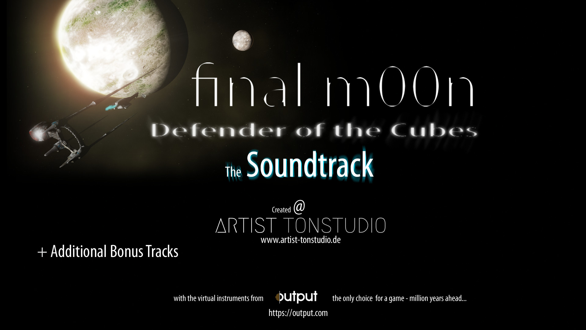 final m00n - Defender of the Cubes - Soundtrack DLC Steam CD Key [$ 6.43]
