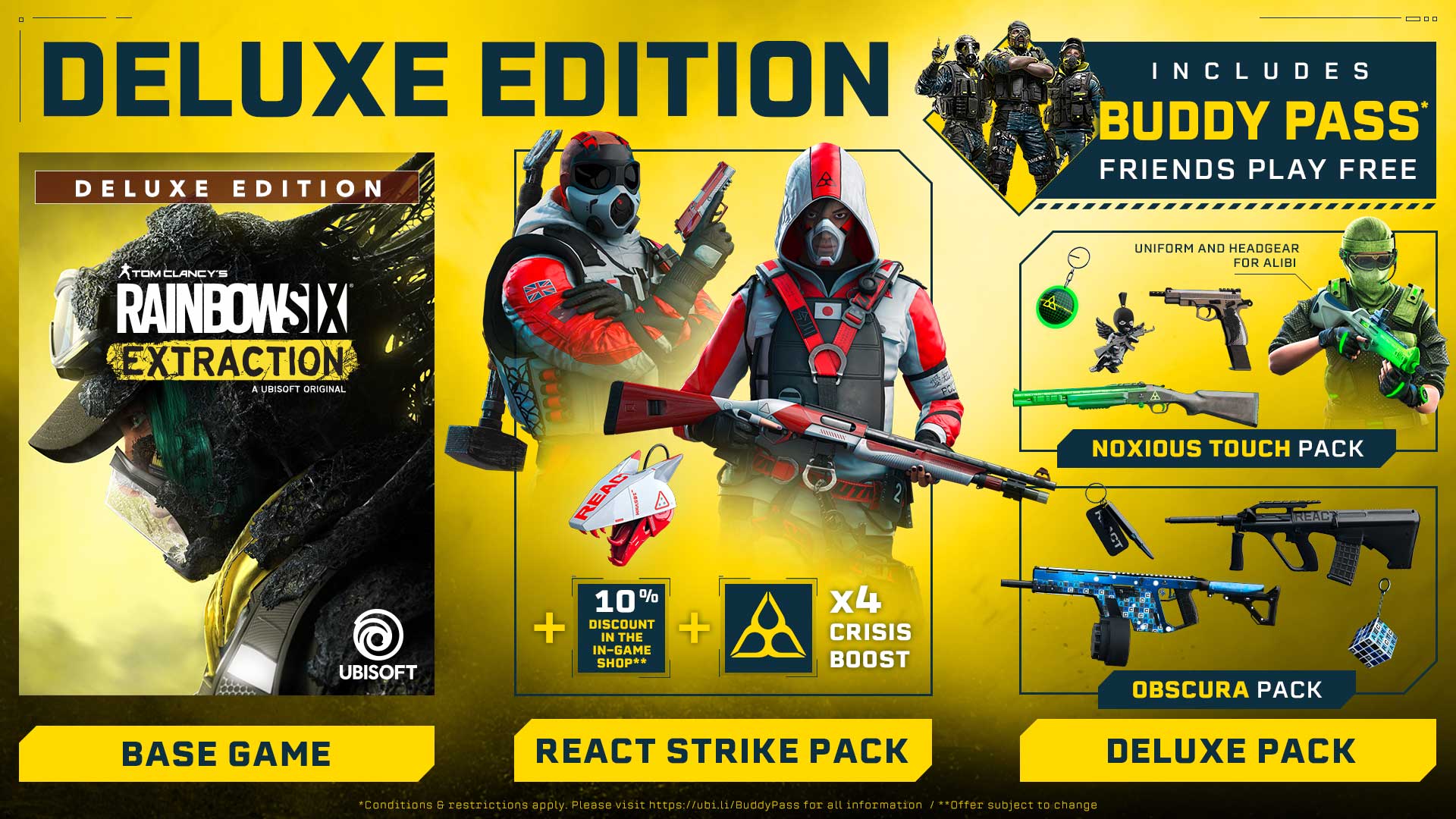 Tom Clancy's Rainbow Six Extraction Deluxe Edition XBOX One / Xbox Series X|S CD Key [$ 19.32]