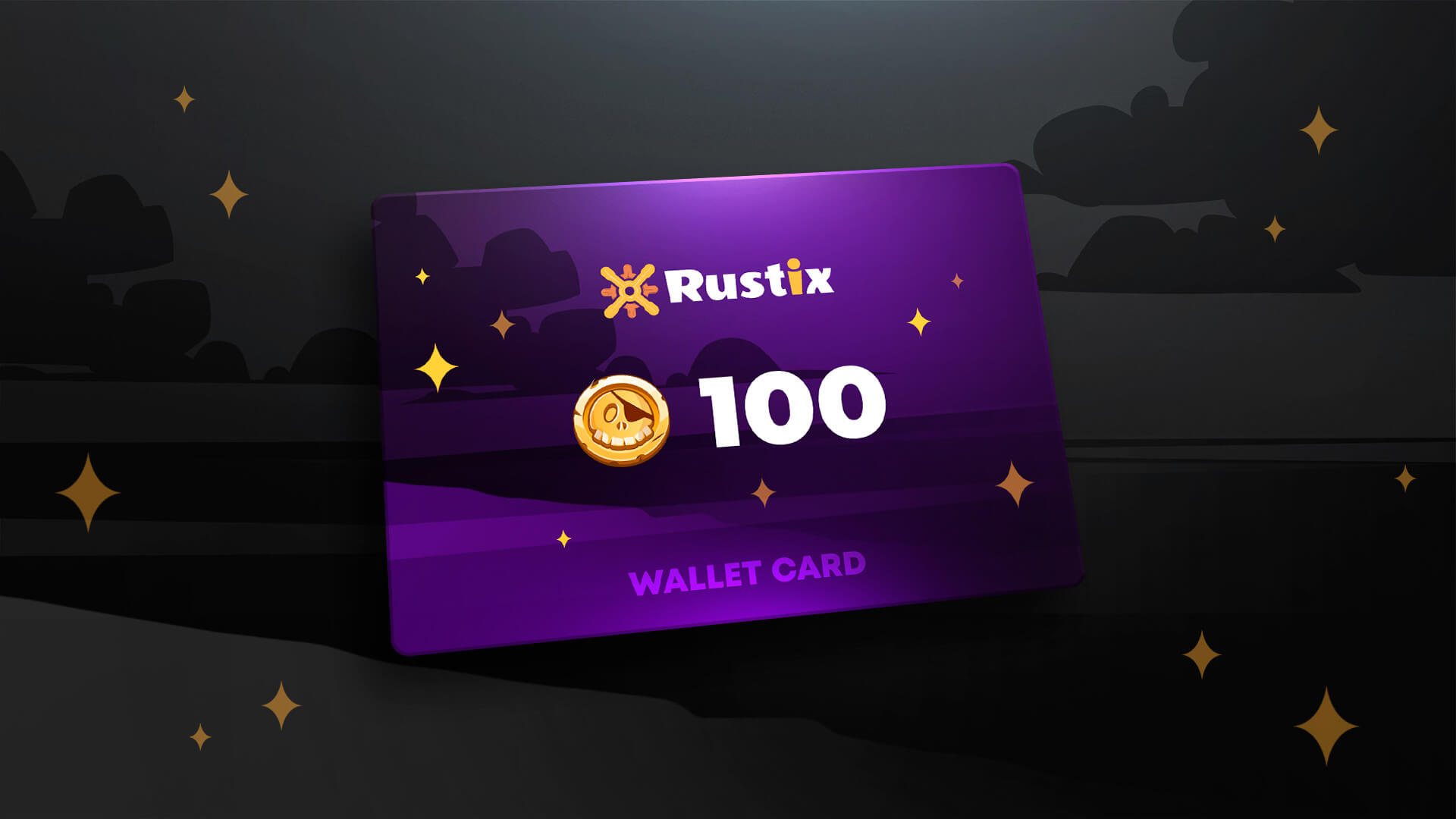 Rustix.io 100 USD Wallet Card Code [$ 113]