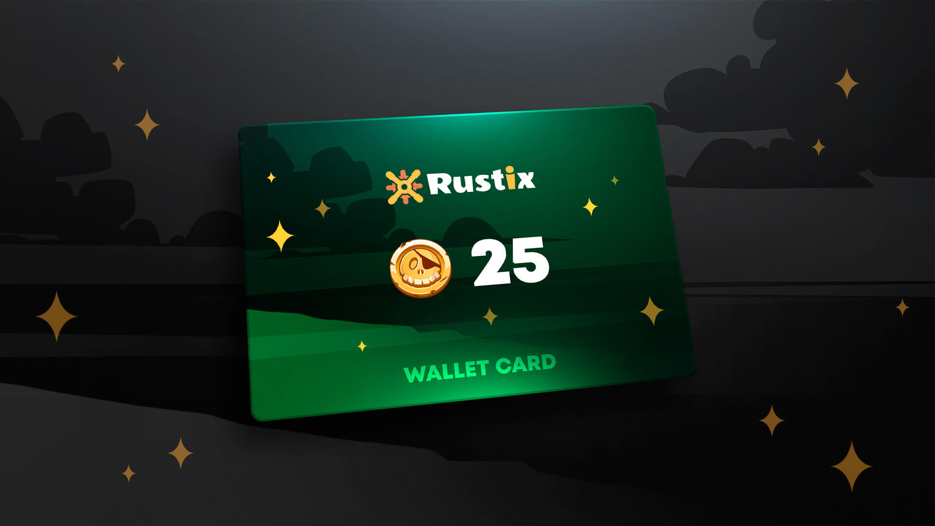 Rustix.io 25 USD Wallet Card Code [$ 28.25]
