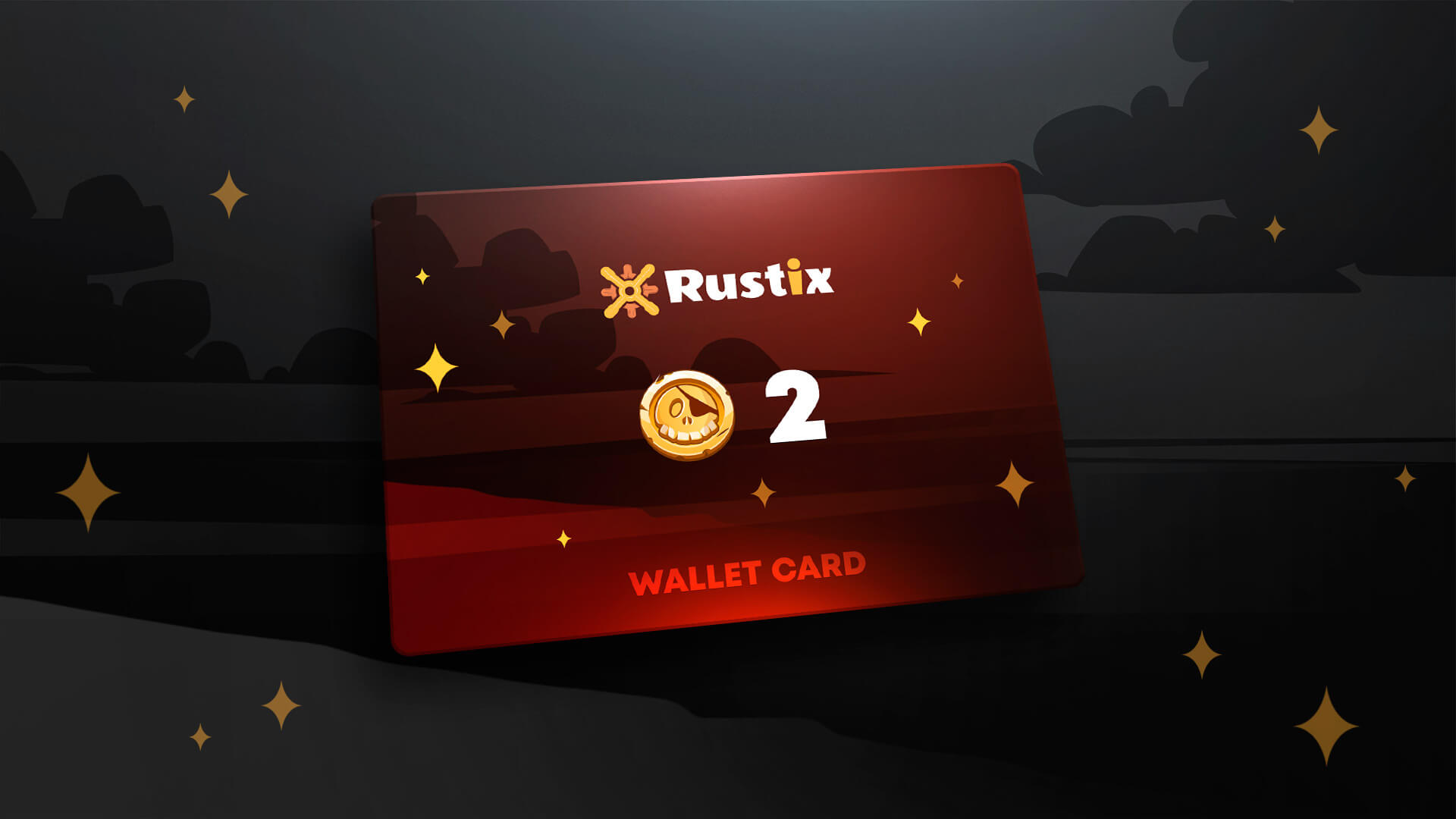 Rustix.io 2 USD Wallet Card Code [$ 2.26]
