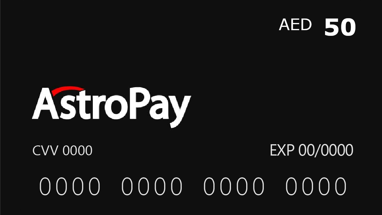 Astropay Card 50 AED AE [$ 16.47]