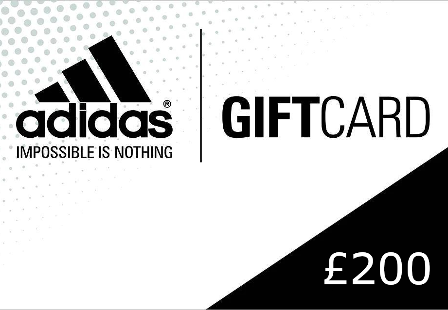 Adidas Store £200 Gift Card UK [$ 294.91]