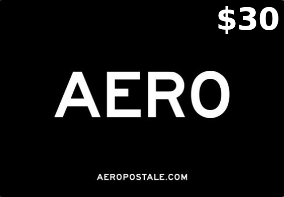 Aeropostale $30 Gift Card US [$ 21.21]