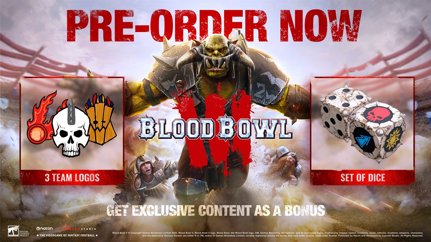 Blood Bowl 3 - Preorder Bonus EU Steam CD Key [$ 1.34]