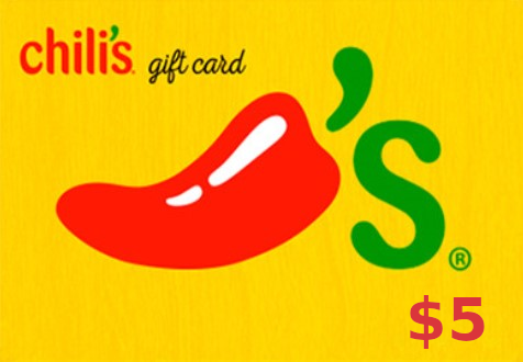 Chili's $5 Gift Card US [$ 3.67]