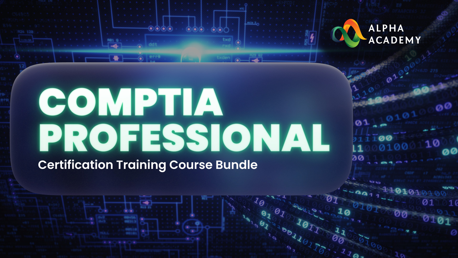 CompTIA Professional Certification Training Course Bundle Alpha Academy Code [$ 9.03]