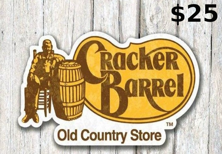 Cracker Barrel Old Country Store $25 Gift Card US [$ 16.95]
