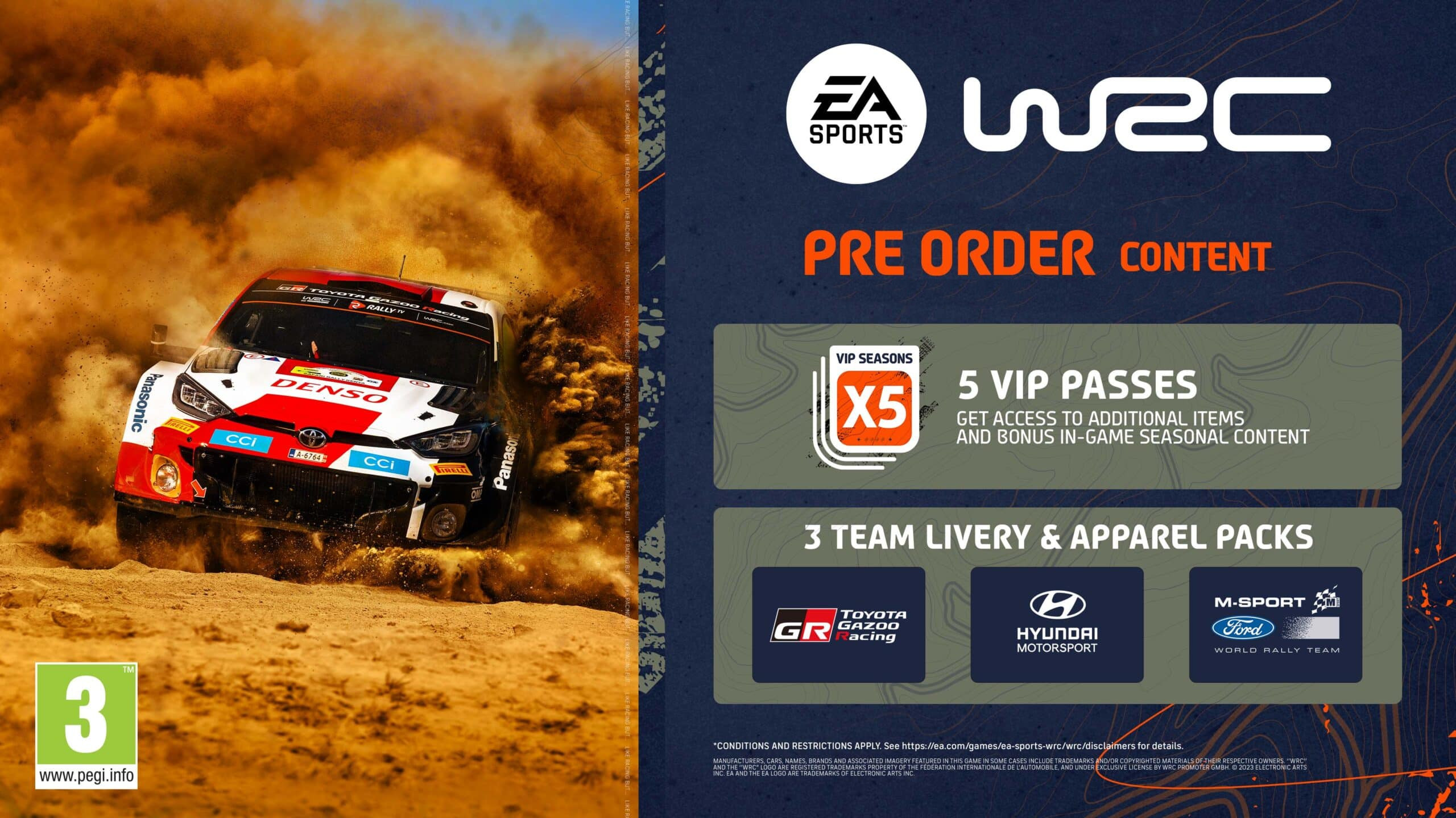 EA Sports WRC 23 - Pre-Order Bonus DLC Xbox Series X|S CD Key [$ 16.94]