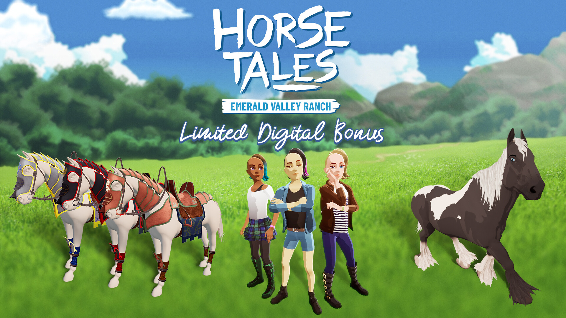 Horse Tales: Emerald Valley Ranch - Limited Digital Bonus DLC EU PS4 CD Key [$ 3.38]