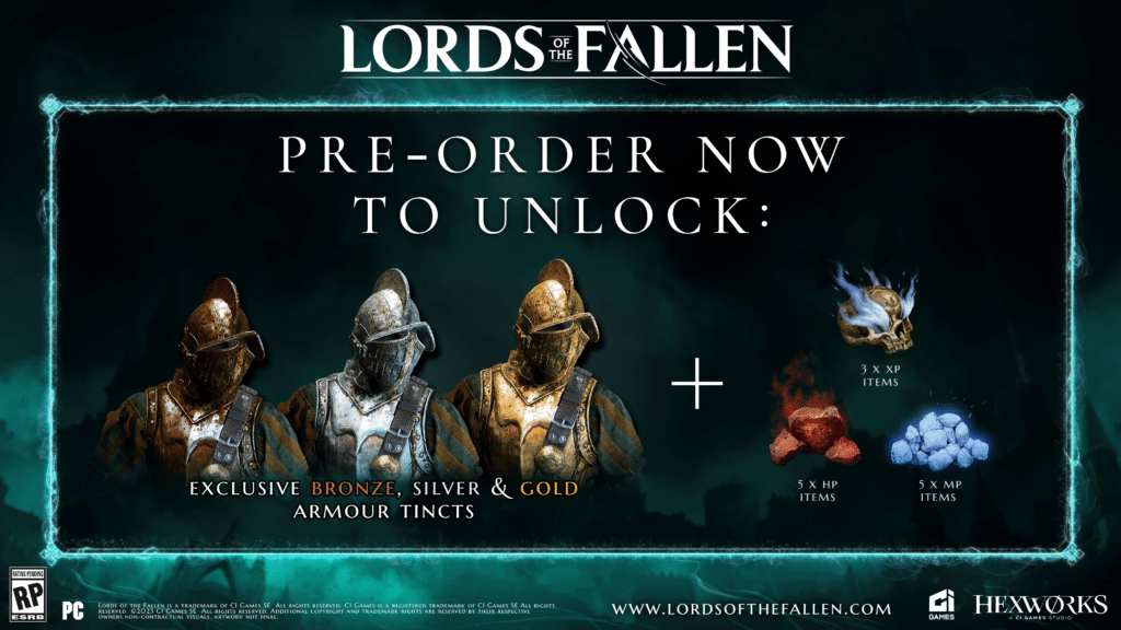 Lords of the Fallen (2023) - Pre-Order Bonus DLC Steam CD Key [$ 1.68]