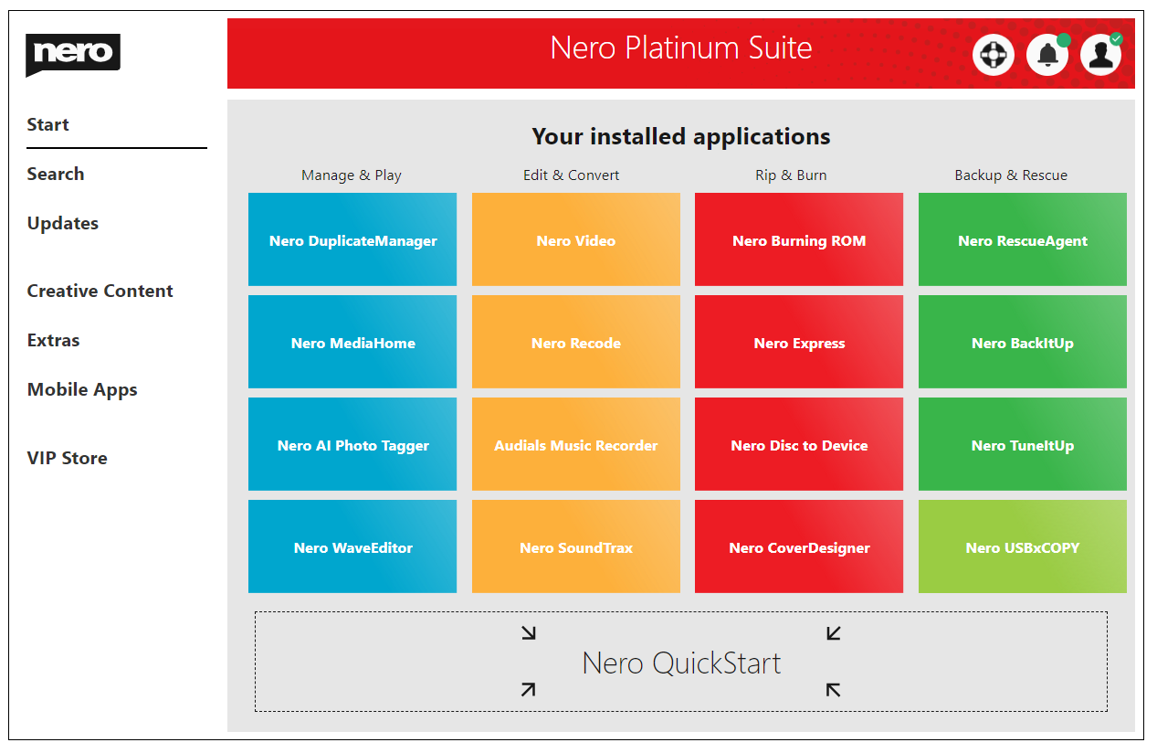 Nero Platinum Unlimited 2023 Key (Lifetime / 1 PC) [$ 79.09]