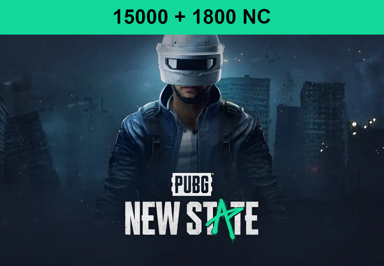 PUBG: NEW STATE - 15000 + 1800 NC CD Key [$ 54.9]