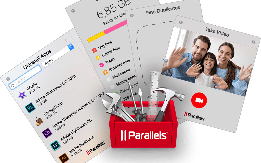 Parallels Toolbox - 1 Year Subscription PC Key [$ 64.8]
