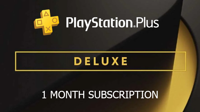 PlayStation Plus Deluxe 1 Month Subscription ACCOUNT [$ 16.94]