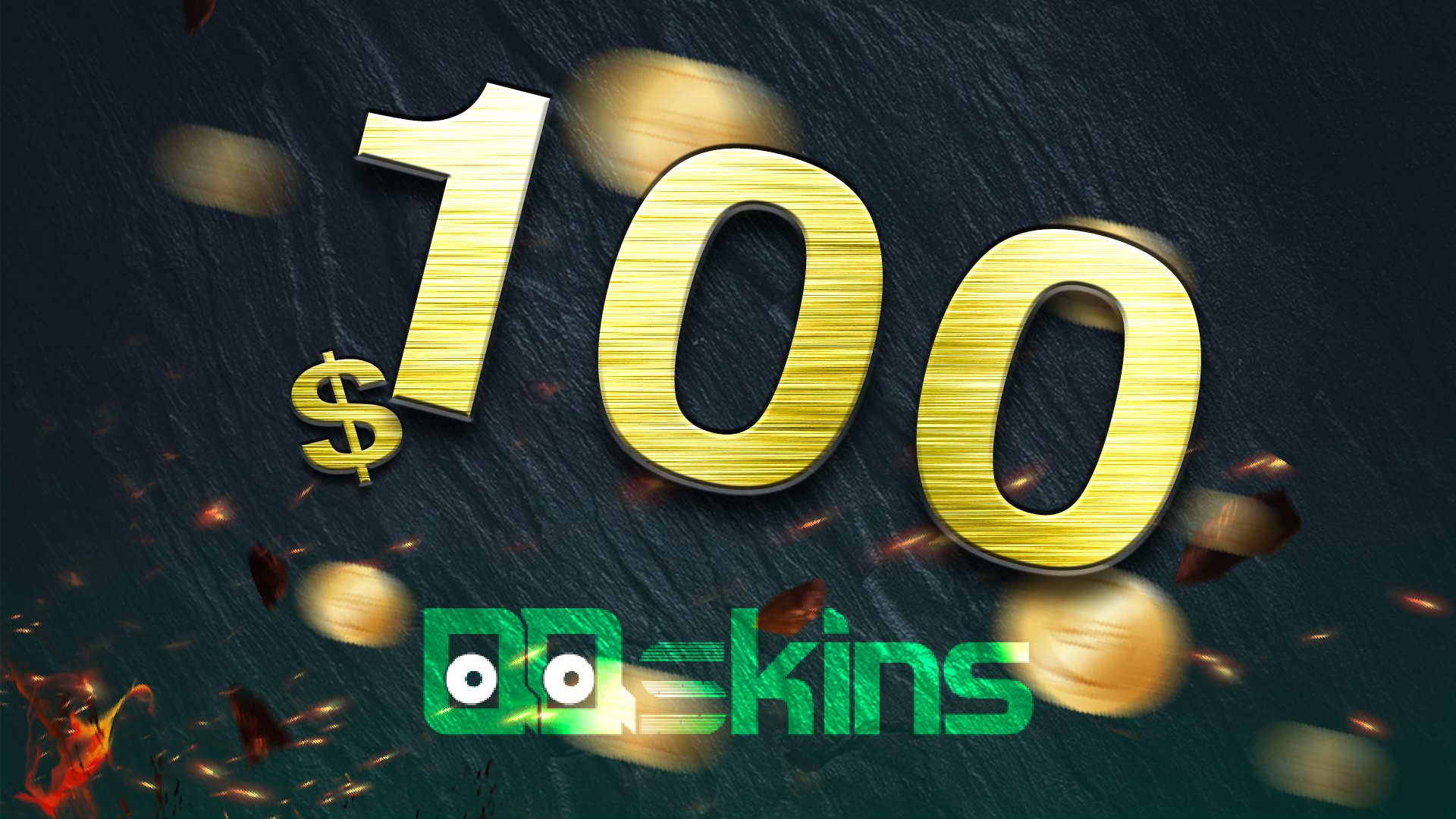 QQSkins $100 Wallet Card [$ 109.64]