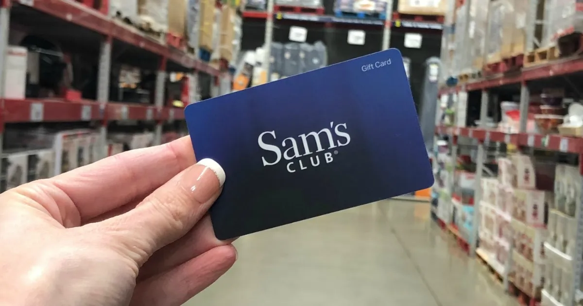 Sam's Club $5 Gift Card US [$ 6.75]