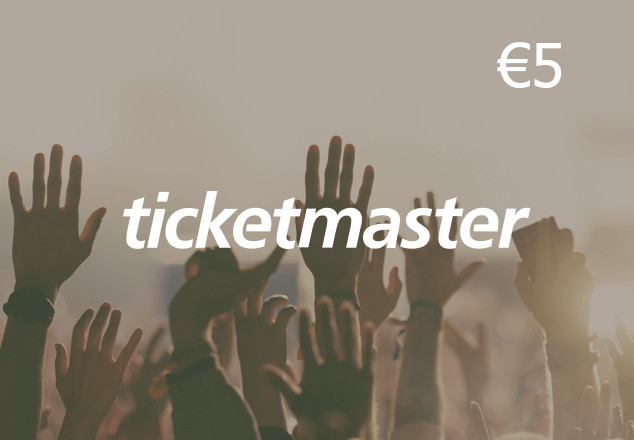 Ticketmaster €5 Gift Card AT [$ 6.43]