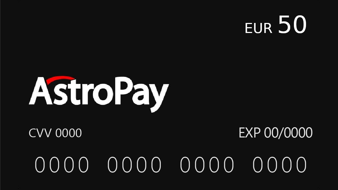 Astropay Card €50 EU [$ 64]