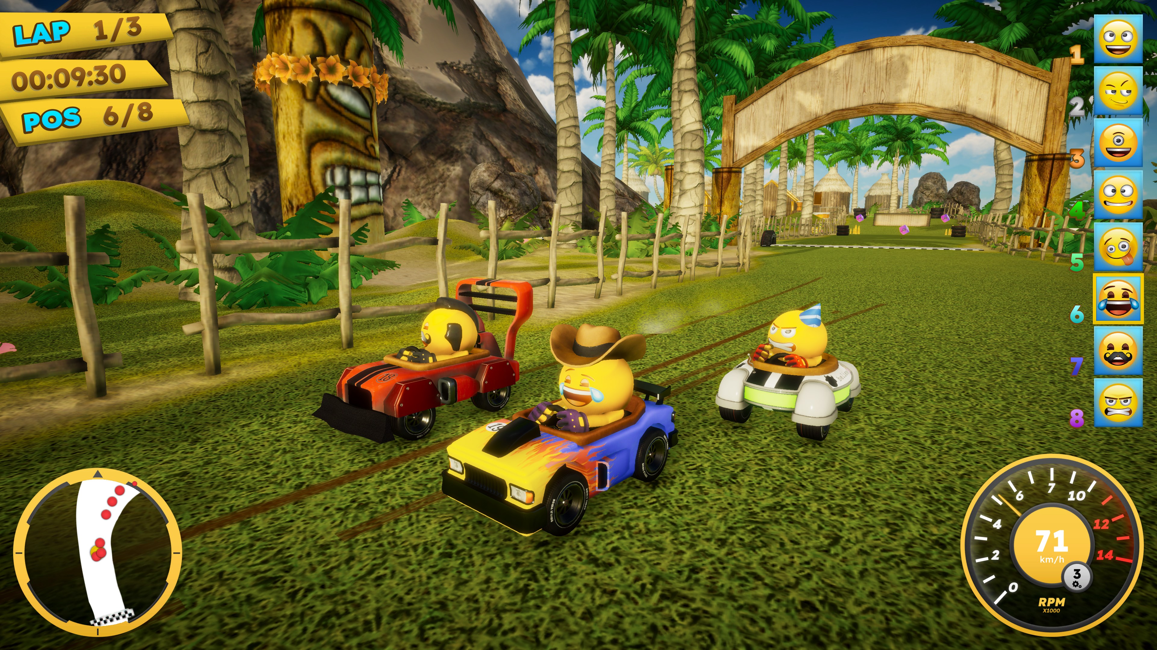 emoji Kart Racer XBOX One / Xbox Series X|S CD Key [$ 23.15]