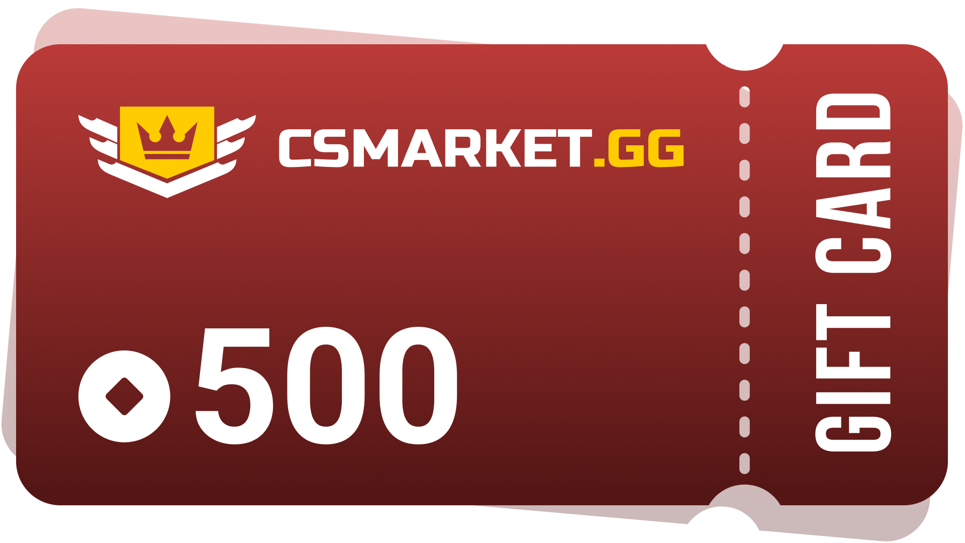 CSMARKET.GG 500 Gems Gift Card [$ 339.96]