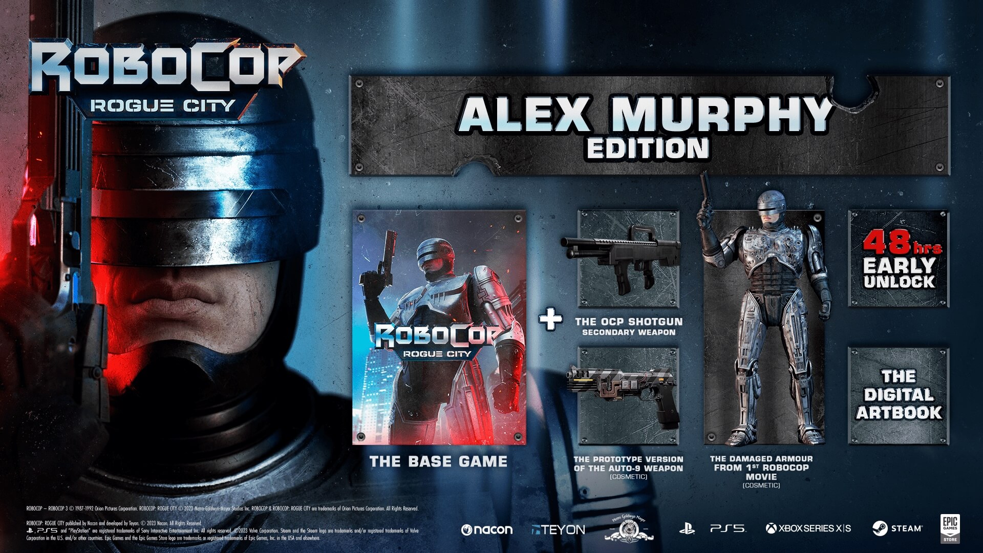 Robocop: Rogue City Alex Murphy Edition Steam CD Key [$ 26.81]
