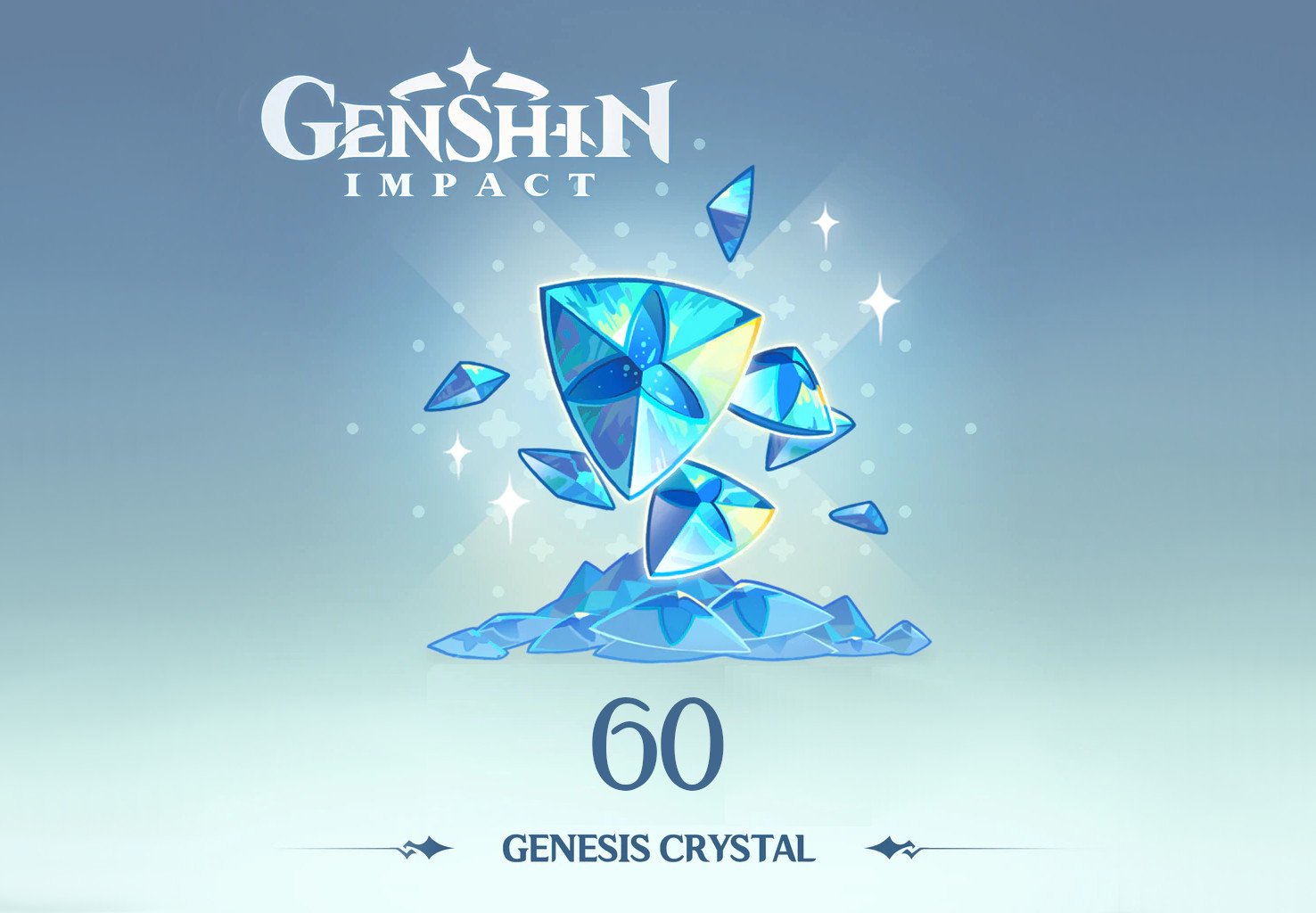 Genshin Impact - 60 Genesis Crystals Reidos Voucher [$ 1.32]