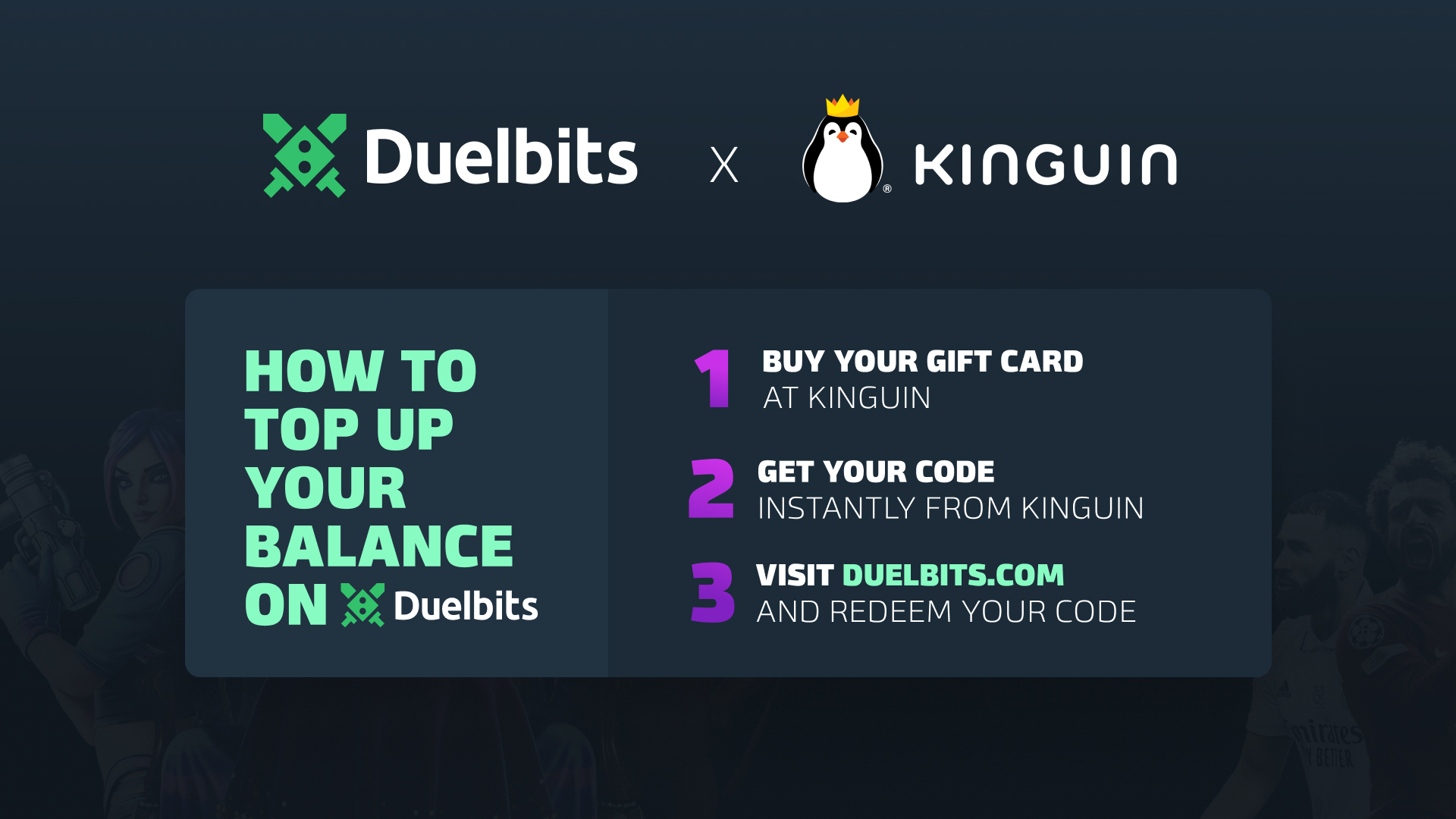 DuelBits $5 Gift Card [$ 6.27]