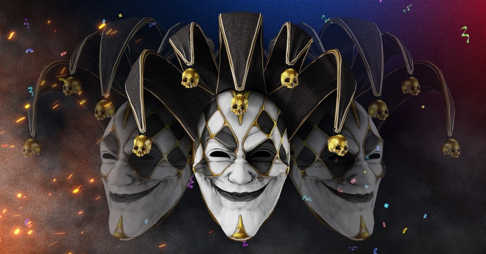 PAYDAY 2 - 10th Anniversary Jester Mask DLC Steam CD Key [$ 1.44]
