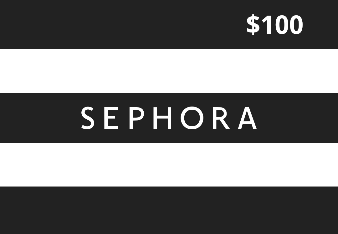 Sephora $100 Gift Card US [$ 107.19]