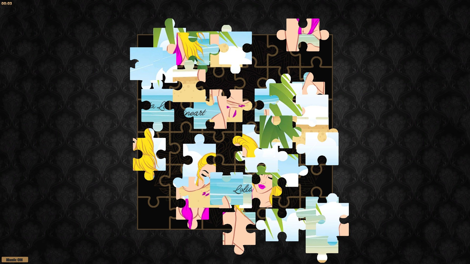 Erotic Jigsaw Puzzle Summer Steam CD Key [$ 0.27]