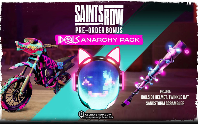 Saints Row Pre-Order Bonus- Idols Anarchy Pack DLC EU PS5 CD Key [$ 2.81]