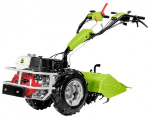 walk-bak traktoren Grillo G 108 (Honda) Bilde, kjennetegn, anmeldelse