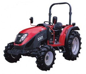 mini traktori TYM Тractors T503 kuva, ominaisuudet, arvostelu