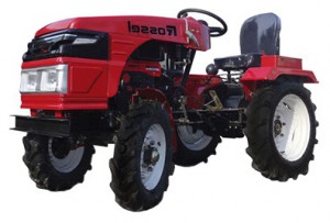 mini traktor Rossel XT-152D Bilde, kjennetegn, anmeldelse