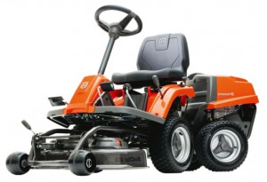 bahçe traktörü (binici) Husqvarna R 111B5 fotoğraf, özellikleri, gözden geçirmek