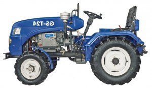 minitraktor Garden Scout GS-T24 Fil, egenskaper, recension