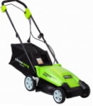 lawn mower Greenworks 25237 1000W 35cm electric review bestseller
