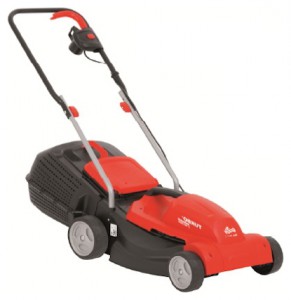 lawn mower Grizzly ERM 1437 G Photo, Characteristics, review