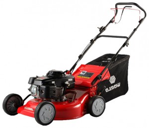 self-propelled lawn mower WORLD WYZ20-JH55-A Photo, Characteristics, review